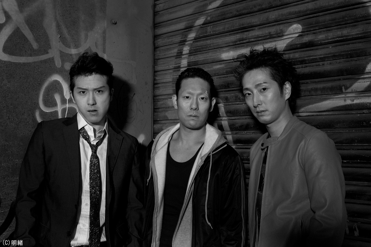 左から尾上松也、中村勘九郎、中村七之助。(c)明緒