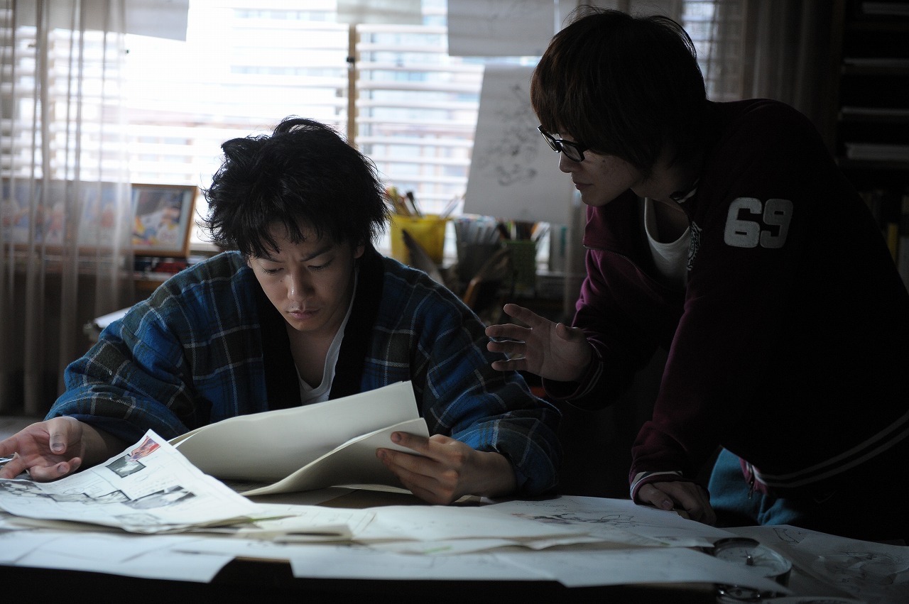 映画「バクマン。」より。 (c)2015 映画「バクマン。」製作委員会