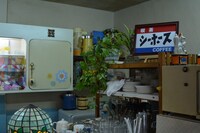 喫茶シーホース店内の様子。