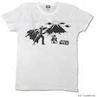 「スター・ウォーズ」キャラが富士山バックに対決するフジロックTシャツ