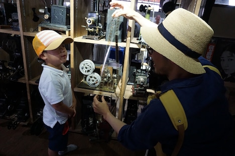 おもちゃ映画ミュージアム館内の様子。