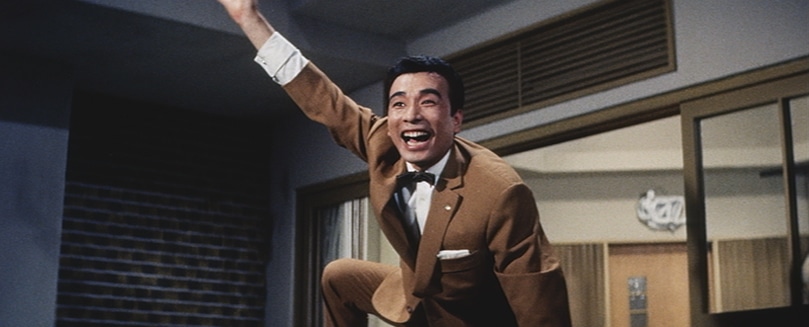「ニッポン無責任時代」のワンシーン。(c)1962 Toho Co., Ltd.