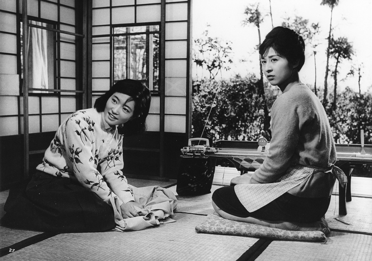 「早乙女家の娘たち」のワンシーン。(c)1962 Toho Co., Ltd.