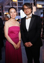 左から河瀬直美監督、小山薫堂。(c) 2015 Getty Images for Japan Day Project