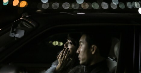 「殺し屋」のワンシーン。