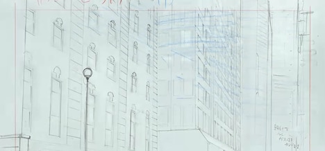 「攻殻機動隊 新劇場版」 × 4Kブラビア WEB限定動画の一場面。