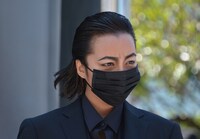 山田孝之扮する南秀吉のモノマネメイクで登場したざわちん。