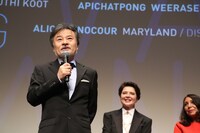 ある視点部門受賞式での黒沢清。(c)Kazuko Wakayama