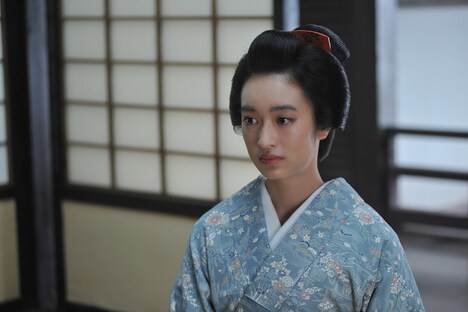 「合葬」より、福原砂世を演じる門脇麦。(c)2015 杉浦日向子・MS.HS/「合葬」製作委員会