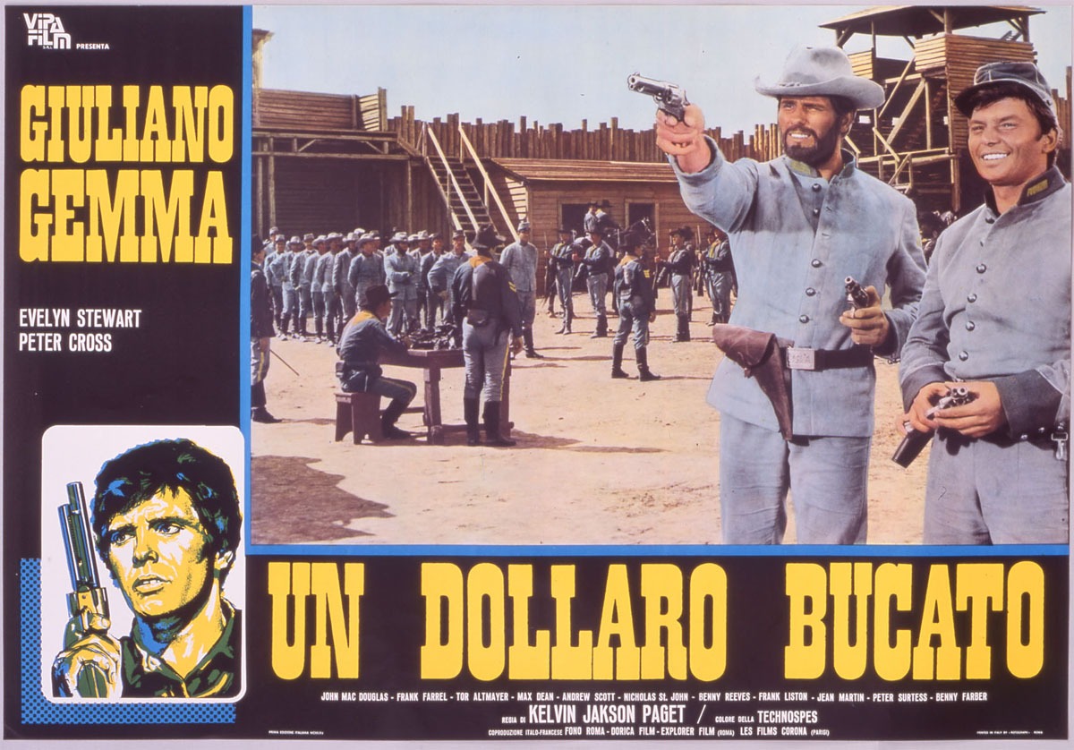 「荒野の1ドル銀貨」ポスタービジュアル (c) 1965 FILMEC S.r.l.