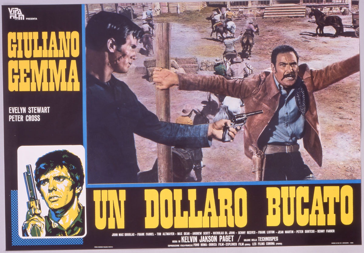 「荒野の1ドル銀貨」ポスタービジュアル (c) 1965 FILMEC S.r.l.