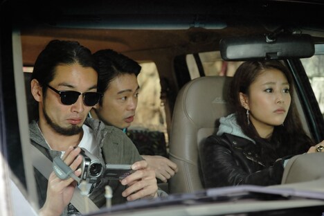 連続ドラマW「煙霞 -Gold Rush-」のワンシーン。