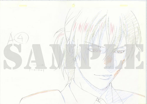 「劇場版 PSYCHO-PASS サイコパス Blu-ray＆DVD Premium Editionアニメイト限定版」先着予約特典のシリアルナンバー入り複製原画。(c)サイコパス製作委員会