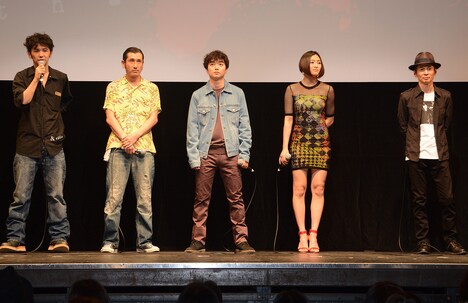 「ソレダケ / that's it」初日舞台挨拶の様子。