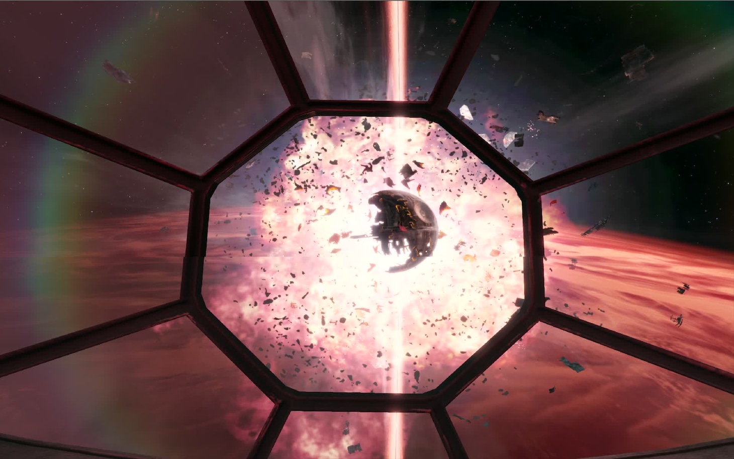 「スター・ウォーズ：バトル ポッド」プレイ画面より STAR WARS(c) ＆ (TM)2014 Lucasfilm Ltd. All rights reserved.