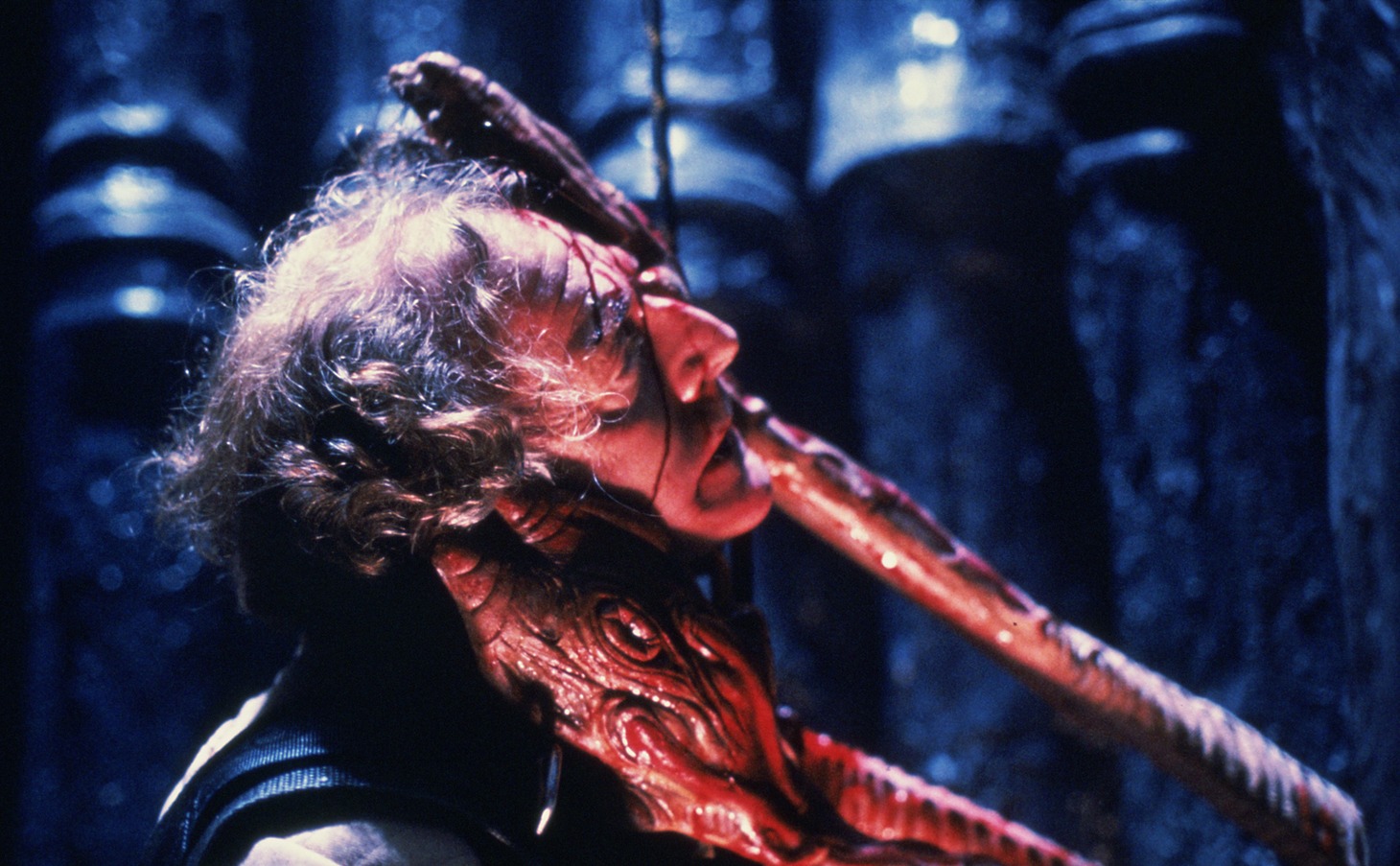 「ギャラクシー・オブ・テラー 恐怖の惑星」のワンシーン。GALAXY OF TERROR (c) 1981 NEW WORLD PRODUCTIONS, INC. AND METRO-GOLDWYN-MAYER STUDIOS INC. All Rights Reserved