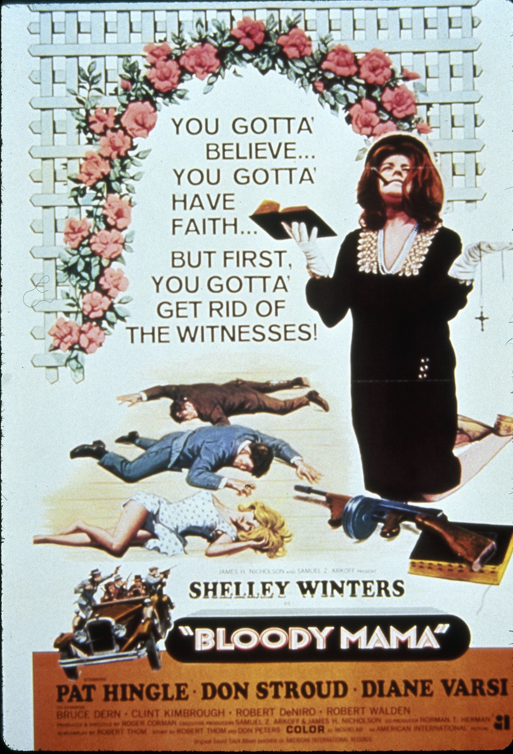 「血まみれギャングママ」BLOODY MAMA (c) 1970 ORION PICTURES CORPORATION. All Rights Reserved