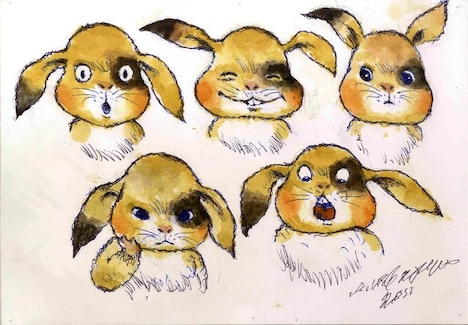 「ちえりとチェリー」レオニード・シュワルツマンによるキャラクターデザイン画。(c)「ちえりとチェリー」製作委員会