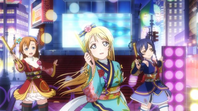 「ラブライブ！The School Idol Movie」のワンシーン。(c) 2015 プロジェクトラブライブ!ムービー