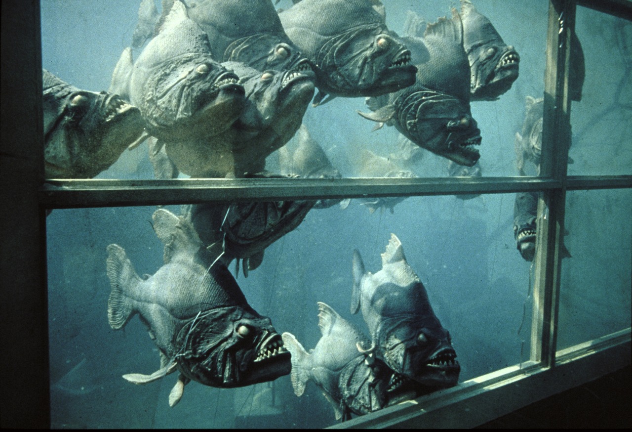 「ピラニア」のワンシーン。PIRANHA (c) 1978 THE PACIFIC TRUST D.B.A. PIRANHA PRODUCTIONS. All Rights Reserved