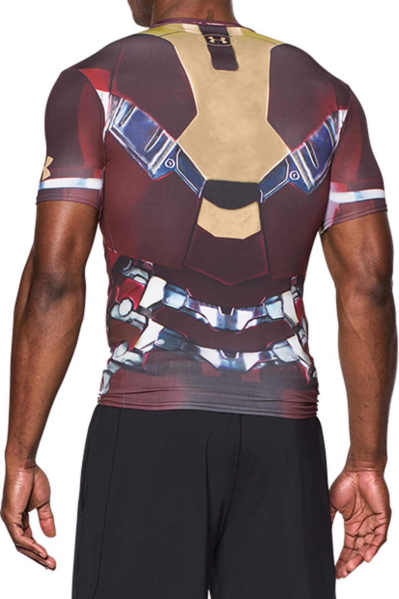 UA ALTER EGO SEAMLESS SS [MAE2074]／CAPTAIN AMERICA - 着る