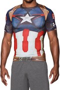 UA ALTER EGO COMPRESSION SS [MAE2079]／CAPTAIN AMERICA