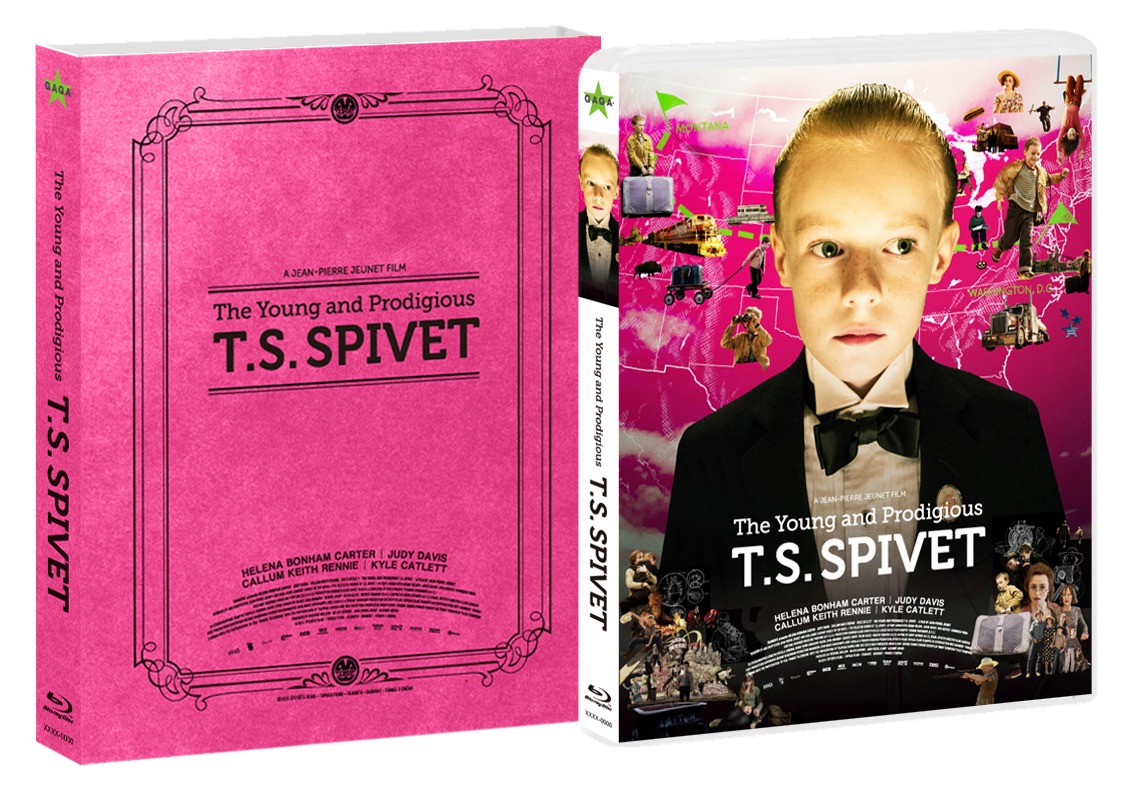 「天才スピヴェット」Blu-ray パッケージ (c)2013 ÉPITHÈTE FILMS - TAPIOCA FILMS - FILMARTO - GAUMONT - FRANCE 2 CINÉMA