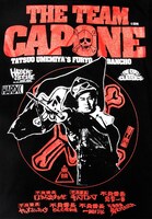 「不良番長 THE TEAM CAPONE （梅宮辰夫）」Tシャツ表面イラスト (c)東映 (c)GOOD-DAY CO., LTD.
