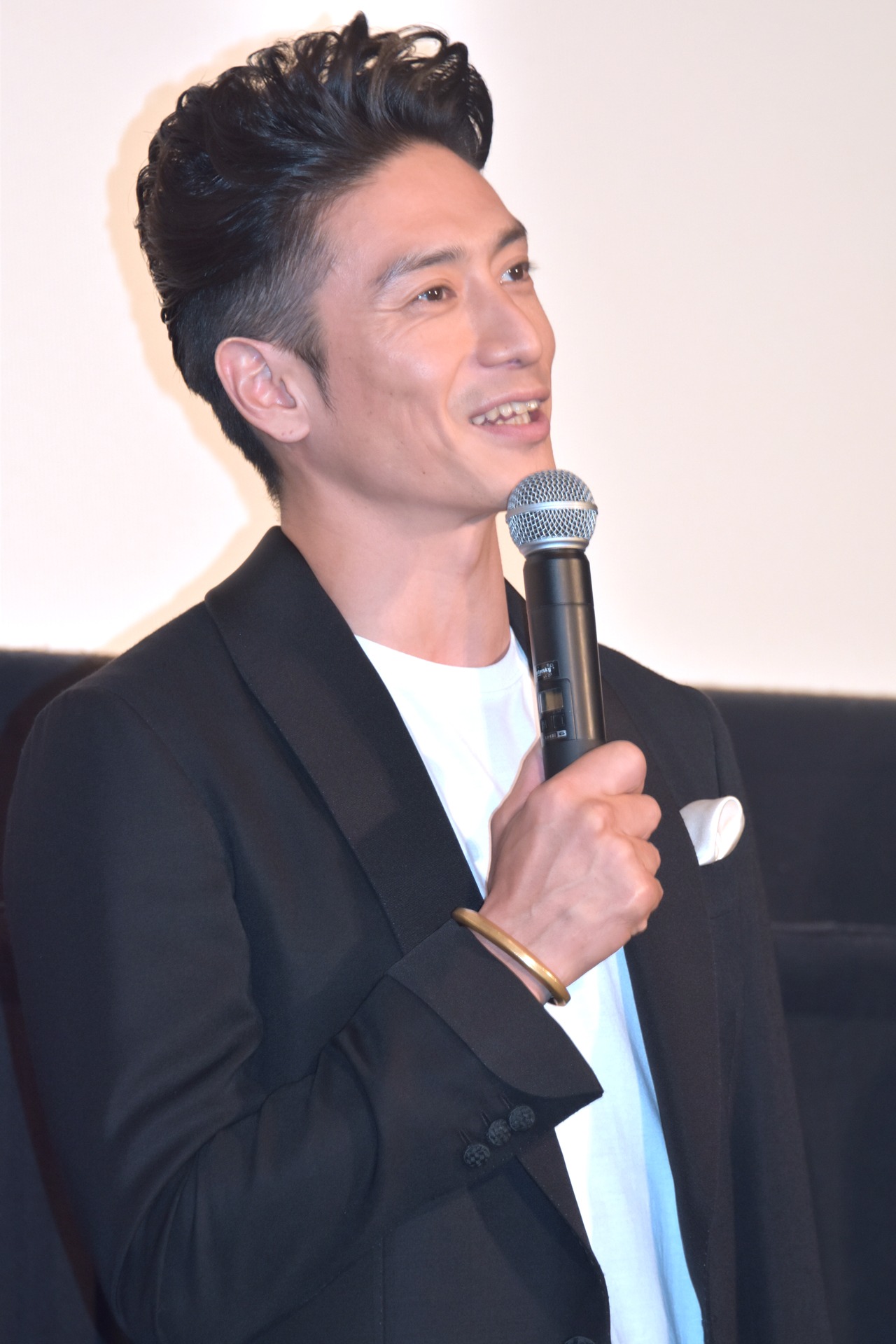 彦村ジョー役の伊勢谷友介。