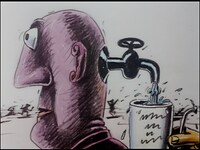 「カフェ」 (c)Krátký Film Praha, a.s.(c)Země pohádek,a.s. ,Zdeněk Miler, Little Mole a. s.