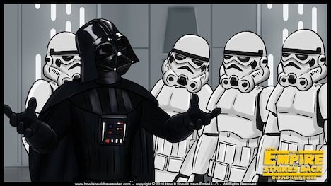 「パロウッド」 (c) Copyright 2012 How It Should Have Ended LLC All Rights Reserved No Unauthorized Duplication Permitted