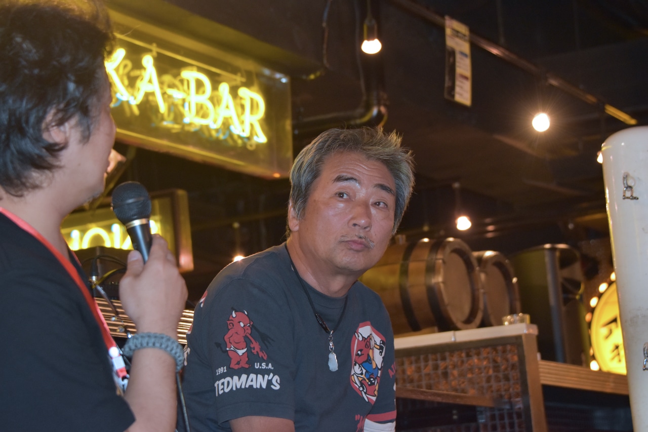 スタントドライバーの雨宮正信氏。