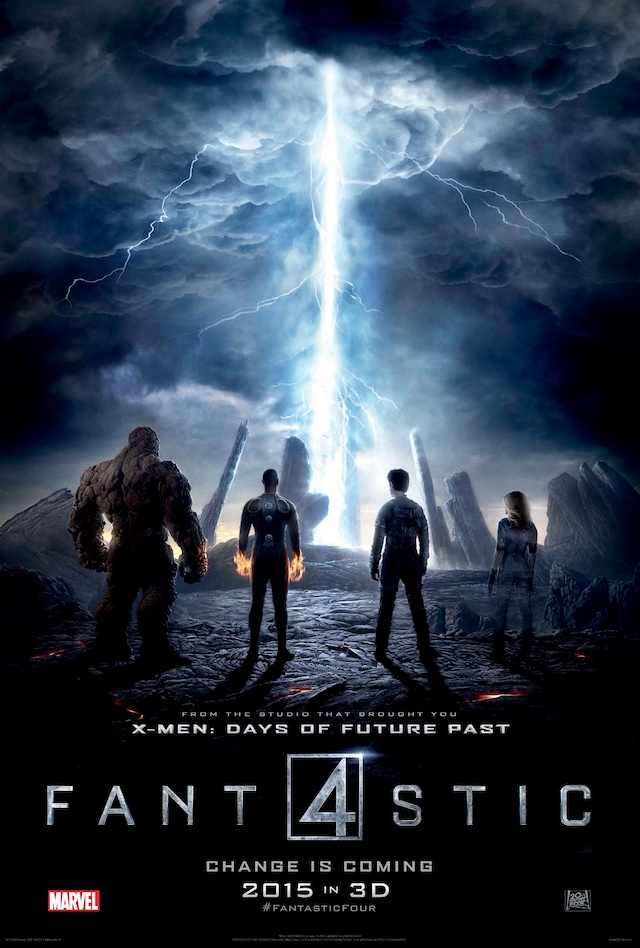 「ファンタスティック・フォー」ポスタービジュアル (c)2015 MARVEL & Subs. (c)2015 Twentieth Century Fox