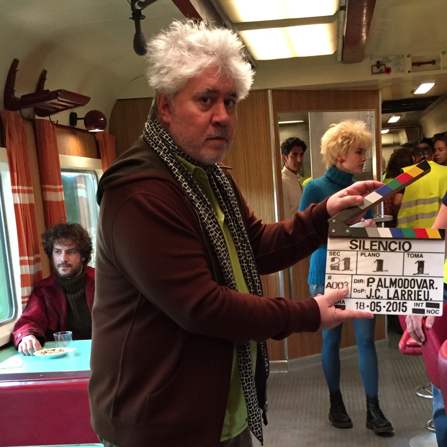 「Silencio（原題）」メイキング写真 Photo by Agustín Almodóvar (c) El Deseo