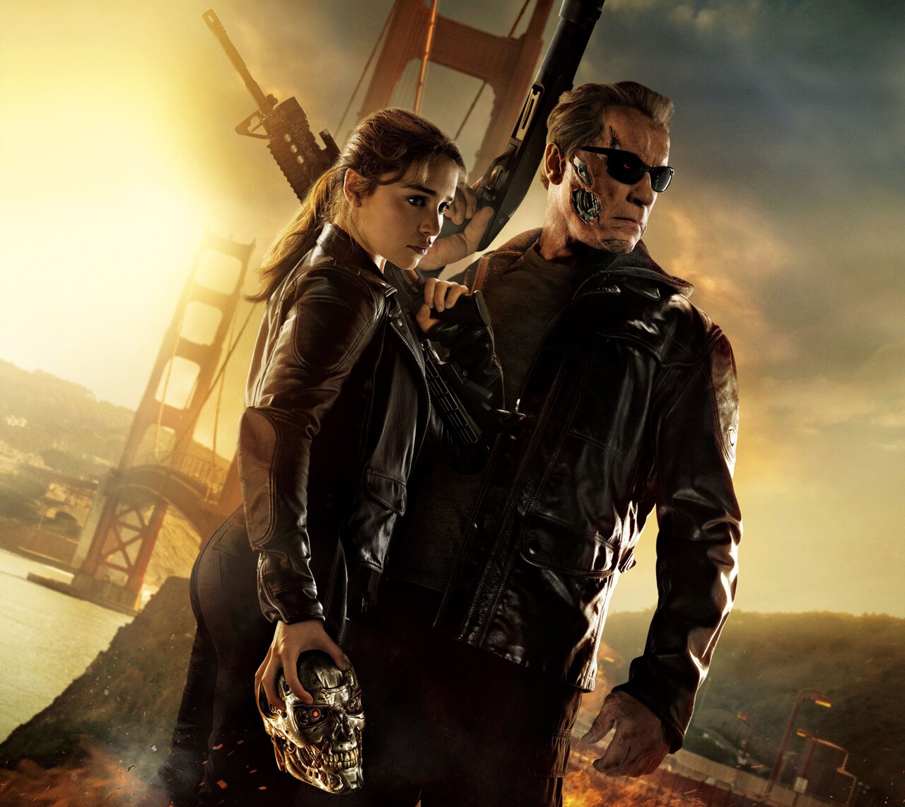 「ターミネーター：新起動／ジェニシス」メインビジュアル (c) 2015 Paramount Pictures. All Rights Reserved.