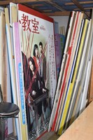 現在も制作されているパルコ劇場の手描き看板。映画の手描き看板の注文はもうほとんどないという。