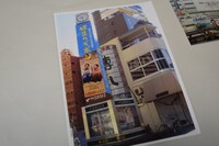 北原邦明氏が以前手がけた手描き看板。