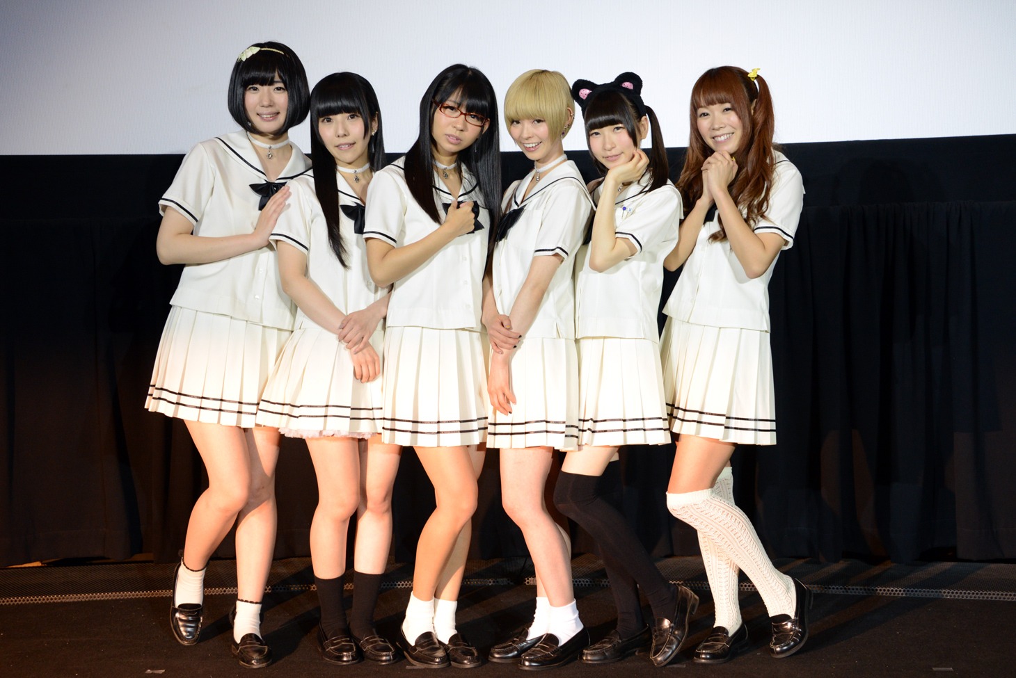 「白魔女学園 オワリトハジマリ」公開前夜祭イベントの様子。