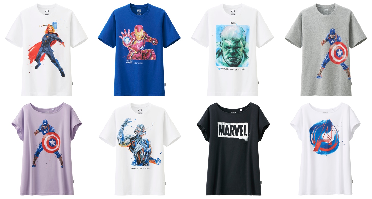 UT「マーベル グラフィック」Tシャツ (c)MARVEL
