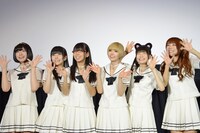 「白魔女学園 オワリトハジマリ」公開前夜祭イベントの様子。