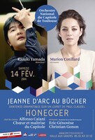 「火刑台上のジャンヌ・ダルク」ポスター