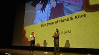 アヌシー国際アニメーション映画祭に出席した岩井俊二。（撮影 / 土居伸彰）
