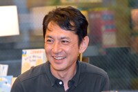 「コンテンツの秘密 ぼくがジブリで考えたこと」刊行記念トークイベントにて、宮崎吾朗。