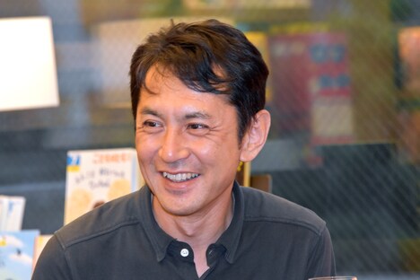 「コンテンツの秘密 ぼくがジブリで考えたこと」刊行記念トークイベントにて、宮崎吾朗。