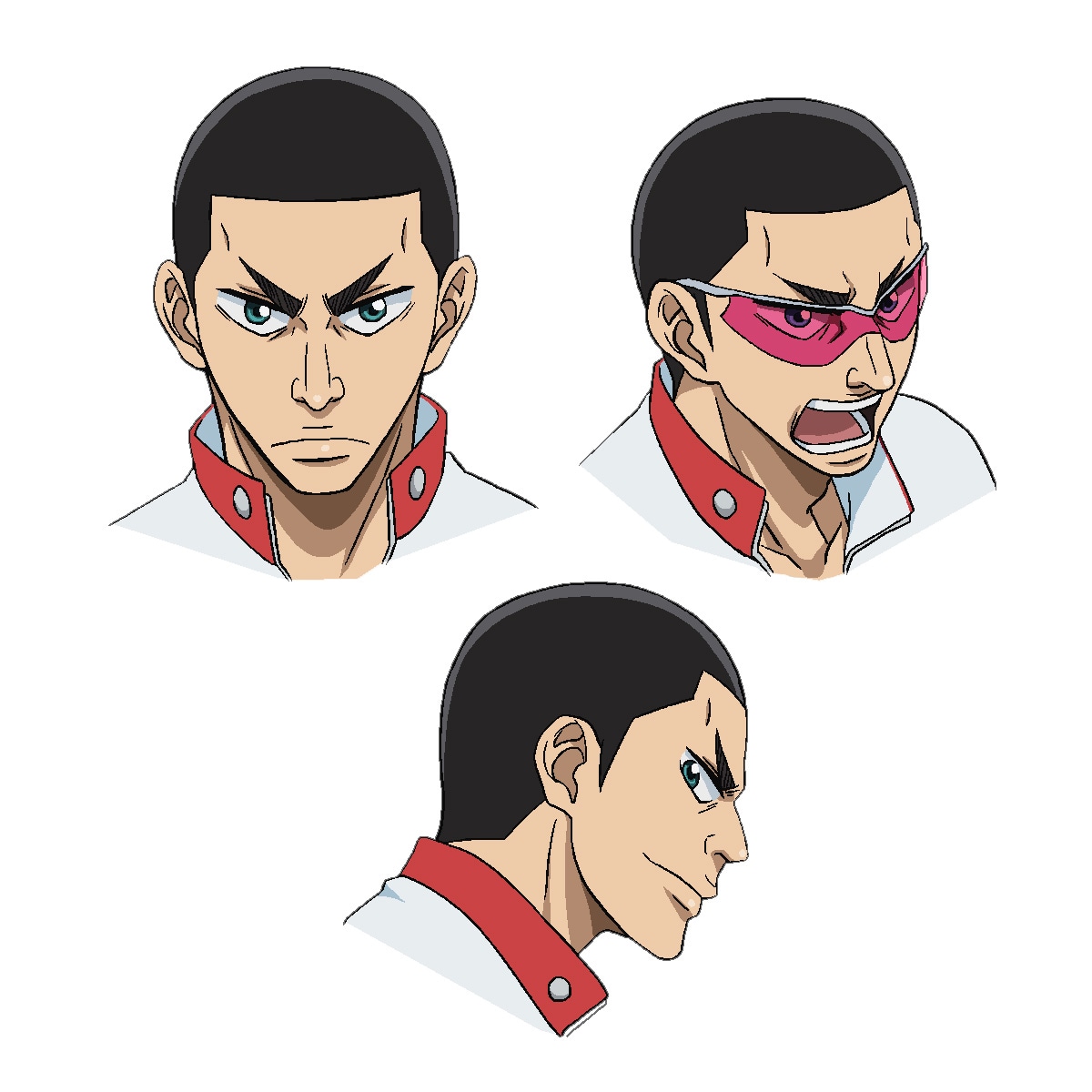 総北高校の金城真護。(c)渡辺航（週刊少年チャンピオン）／劇場版弱虫ペダル製作委員会
