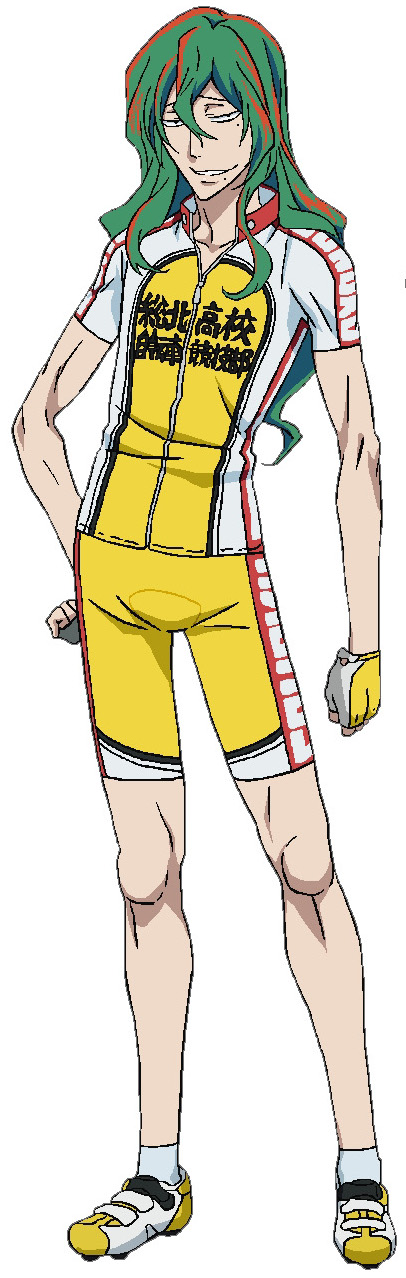 総北高校の巻島裕介。(c)渡辺航（週刊少年チャンピオン）／劇場