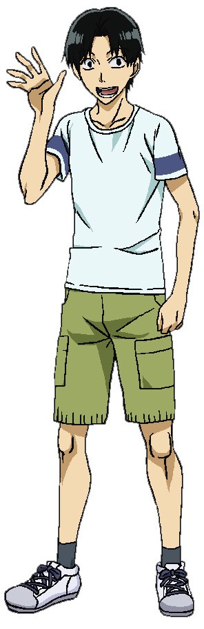 総北高校の杉元照文。(c)渡辺航（週刊少年チャンピオン）／劇場版弱虫ペダル製作委員会