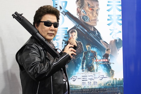 「ターミネーター」シリーズ復帰を喜ぶ玄田哲章。(c)2015 Paramount Pictures. All Rights Reserved.