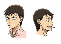 総北高校OBの寒咲通司。(c)渡辺航（週刊少年チャンピオン）／劇場版弱虫ペダル製作委員会