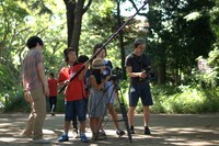 「こども映画教室＠ヨコハマ2014」の様子。